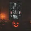 Festa de Halloween Novos Adesivos Decorativos de Vidro Adesivos de Fantasma de Terror para Janela Adesivos de Atmosfera Aterrorizante e Estimulante