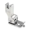 Prensatelas para máquina de coser, para cuello superior de automóvil, de cintura plana, de línea oscura, tangente, de acero inoxidable NR-31S y NL-31S.