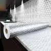 Papel de Aluminio Impermeable para Gabinete Engrosado a Prueba de Aceite a Prueba de Humedad Pegatina Estufa de Cocina Resistente a Altas Temperaturas Papel Protector Renovación de Gabinetes Autoadhesivo