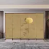 División de pantalla sala de estar entrada está frente a la puerta porche vestíbulo del hotel habitación privada oficina hotel alta gama móvil plegable