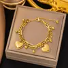 2025 Elegante e na Moda Pulseira Vintage Ajustável Joia Aço Inoxidável Estilo Casual com um Design Refinado e Gracioso