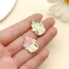 50 Sobres de Cartas Serie Día de las Madres, Flores, Colgantes de Corazón, Aretes DIY, Pulseras, Paquete de Materiales para Accesorios