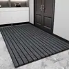 Felpudo para puerta de entrada antideslizante alfombra quita polvo para el hogar puerta sala de estar cocina engrosado a prueba de aceite resistente a la suciedad tapete para pies se puede cortar