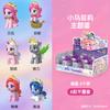 Caixa Surpresa Gashapon Dinossauro Modelo Animal de Simulação Removível para Crianças Brinquedo Gashapon Divertido Presente de Aniversário