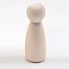 Decoración de Ornamento de Figura Pequeña de Madera para Bricolaje Muñecos de Madera Masculinos y Femeninos Pintura de Color para Niños Graffiti Madera Natural Marioneta de Persona de Madera Juguete