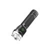 Luz fuerte linterna superbrillante con batería grande larga duración de batería carga portátil búsqueda al aire libre senderismo duración de batería duradera