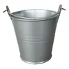 Estilo Pastoral Color Caramelo Cubo Pequeño de Hierro Florero Decoración del Hogar Cubo de Lata Maceta Boca 7.5 Fondo 5.5 Altura 7.5cm