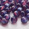 Cuentas Redondas de Resina Fantasía de 10 mm Hechas a Mano DIY Cuentas de Mano Cadena para Teléfono Móvil Material de Joyería Cuentas Sueltas Accesorios para Pulsera