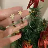 Pendientes Asimétricos de Circonita con Forma de Luna y Estrella para Mujer Diseño de Nicho Pendientes de Alta Gama Versátiles Personalidad Pendientes Pequeños