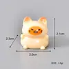 Nuevo gato miniatura creativo para micro-paisaje, decoración de mini escena, manualidades de resina lindas para casa de muñecas DIY