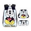 Mickey Mouse Mickey Minnie de Dibujos Animados Transfronterizo Mochila Escolar para Estudiantes de Primaria y Secundaria Mochila Infantil Mochila