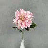 Nuevo producto transfronterizo: Flor de dalia artificial individual para decoración de bodas de alta gama, decoración del hogar y dalia para pintura al óleo