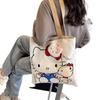 Bolso Individual HelloKitty para Habitación Bolso de Mujer Bolso de Gran Capacidad Bolso de Hombro para Estudiante Bolso de Mano Lindo Gato KT Bolso Tote para Viajes