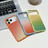 Adecuado para funda de teléfono magnética empotrada Apple 17Promax, Macaron Iphone16 Degradado 15 Popular Funda Protectora