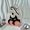 Bolso Tejido Nuevo Amazon ebay Estilo Coreano Bolso de Lana Bolso Tote de Moda Bolso de Hombro Simple Bolso Chaleco Fábrica