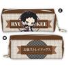 Estuche con Cremallera de Anime Estuche para Lápices Wen Hao Perro Salvaje Hermosa Chica Guerrero Dragon Ball Hombre Motosierra JOJO Qi