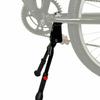 Bicicleta de montaña aleación de aluminio soporte doble soporte de pie para bicicleta ajustable varilla de estacionamiento soporte medio retráctil de espiga