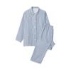 Ropa para el hogar de hilo de doble capa estilo japonés Buen algodón Color sólido Ropa para el hogar Ropa para el hogar para mujer Conjunto de pijama Simple