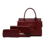 Bolso de Mujer Transfronterizo 2025 Nuevo Urbano Simple Patrón de Cocodrilo Bolso de Hombro de Mano Bolso Cruzado de Mano Grabado de Exportación