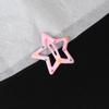Clip de Estrella Ins Estrella de Cinco Puntas Clip bb Horquilla para Cabello Roto Vacantes Horquilla para Niña Clip para Flequillo de Niña Dulce Clip Lateral