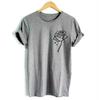 Promoção de Liquidação Transfronteiriça Europeia e Americana Verão Tendência Estampa Padrão Unissex Manga Curta Versátil Gola Redonda Camiseta