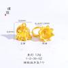 Pingente de bolinho de massa vietnamita Sha Jin Bao Fu de longa data Ling Lan Hua Tai Sui Acessórios DIY Colar Corrente de lã