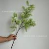 Nova Flor de Plástico Simulado Pinheiro Fofo Pinheiro Gordo 3 Pontas Baunilha Planta de Casamento Base de Decoração de Planta Verde em Estoque
