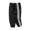 Pantalones Anti-Mosquitos para Niños Verano Delgados Rayados Casuales para Niños Pantalones de Linterna para Bebés Niños Pequeños Pantalones para Casa