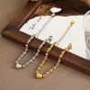 Pulseira com Contas de Coração de Design Nicho Estilo Ins Europeu e Americano Pulseira Versátil de Alta Qualidade em Formato de Coração para Meninas