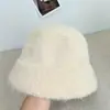 Gorro de Invierno para Mujer Circunferencia de Cabeza Grande Hace que la Cara Parezca Más Pequeña Lana Nuevo Estilo Tejido Japonés Cálido Elegante Engrosado Protección contra el Frío Cortavientos Gorro