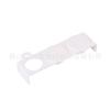 Copo de Cristal de Três Células para Nail Art Plástico com Tampa Copo de Cristal de Três Furos Copo Colorido Recipiente para Líquido de Mistura Ferramenta de Limpeza de Pincel para Lavar