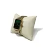 Almohada de PU con Flocado para Reloj, Accesorios de Exhibición de Joyería, Almohada Pequeña, Soporte de Exhibición para Mostrador, Pulsera, Pulsera, Adorno