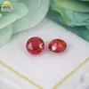 Zircônia Cúbica Redonda Corte Estrela Fornecimento Direto do Fabricante em Estoque Pedra Solta de Zircônia Acessórios de Pedra Preciosa Wuzhou