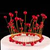 Ventas Directas de Fábrica Transfronterizas Corona Tiara Decoración de Pastel de Cumpleaños Adornos de Ramo Tiara Nupcial Vestido de Cumpleaños de Reina