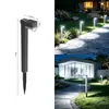 Luz Solar para Césped, Luz de Jardín para Exteriores, Decoración Impermeable para Jardín de Casa y Villa, Luz Nocturna Guía Mini Empotrada en el Suelo
