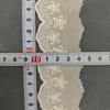 7-10cm Encaje Bordado de Algodón Adorno de Encaje Hueco Dobladillo de Falda Accesorios de Ropa al por Mayor Tira Perforada de Seda de Leche
