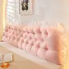 Cojín de Cabecera Bolsa Suave Almohada de Cama Dormitorio Lectura Grande Cojín de Respaldo Almohada Niñas Dormir Sofá Protector de Cintura Venta al por Mayor