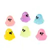 Nuevo producto transfronterizo: Figuras de fantasmas multicolores que brillan en la oscuridad para micro paisajismo, accesorios decorativos DIY, adornos para coche y escritorio