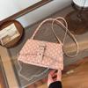 Niche Design Vintage Bag 2025 Nova Bolsa Bolsa Feminina All-match Bolsa Crossbody Bolsa de Ombro Corrente Bolsa Quadrada Pequena