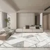 Tapete de área grande para uso doméstico, tapete estilo nórdico, tapete simples para sala de estar, tapete para mesa de centro, tapete para sofá, tapete para quarto, tapete de cobertura total para o cômodo inteiro, tapete de cabeceira