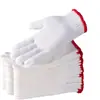 Guantes de Protección Laboral, Hilo de Algodón, Tela de Hilo de Nailon Engrosado, Antideslizantes, Resistentes al Desgaste, No se Pudren, Guantes Blancos para Hombres y Mujeres, Envío Gratis