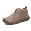 Sapatos de Algodão de Inverno Sapatos de Algodão Femininos Sapatos para Mãe de Meia-idade e Idosa Moda Casual Old Beijing Sapatos Femininos Old Beijing