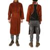 Roupa Protetora para Soldador Couro Anti-escaldante Roupa de Trabalho para Solda Elétrica Alta Temperatura Anti-radiação Avental de Couro Isolamento Térmico Roupa de Proteção