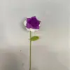 Buquê de Crochê Pontiagudo Rosa Acabado Feito à Mão Presente Dia dos Namorados Chinês Flor Artificial de Crochê Flor de Lã