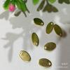 DIYT accesorios de cobre al por mayor cadena de cola/cadena de extensión cierre gota de agua etiqueta ovalada colgante pequeño 5.* 9mm