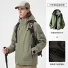 Chaquetas Tres en Uno para Hombre y Mujer, Nuevas para Primavera, Otoño e Invierno, Cortavientos e Impermeables, con Forro de Plumas, Chaquetas para Senderismo y Montañismo al Aire Libre