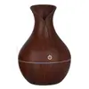 Humidificador USB Casero Grano de Madera Flor Silencioso Oficina Mini Máquina de Aromaterapia Hongo Jarrón Humidificador