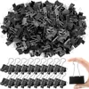 Venta de Fábrica Clip Negro de Cola Larga Carpeta de Documentos Papelería de Oficina Clip Metálico para Enganchar Facturas Almacenamiento Paquete Mixto