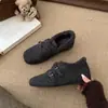Sapatos de Couro com Aumento Interno de Altura, Mocassins com Sola Grossa e Forro de Lã, Sapatos Peludos Femininos para Outono e Inverno, Sapatos de Algodão Quentes e Espessados, Sapatos de Salto Baixo com Bico Quadrado