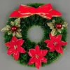 Guirnalda de Navidad Transfronteriza Decoración de Atmósfera Decoración de Fiesta Colgante Mini Ratán Regalo Festivo Venta al por Mayor